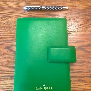Kate Spade 6-Ring Planner/New York Polka Dot Pen